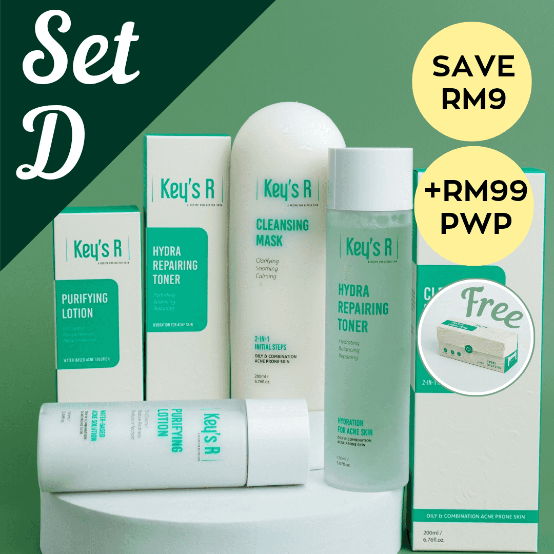SET D - HYDRA ANTI-ACNE 3 STEPS SET (September 2026) 