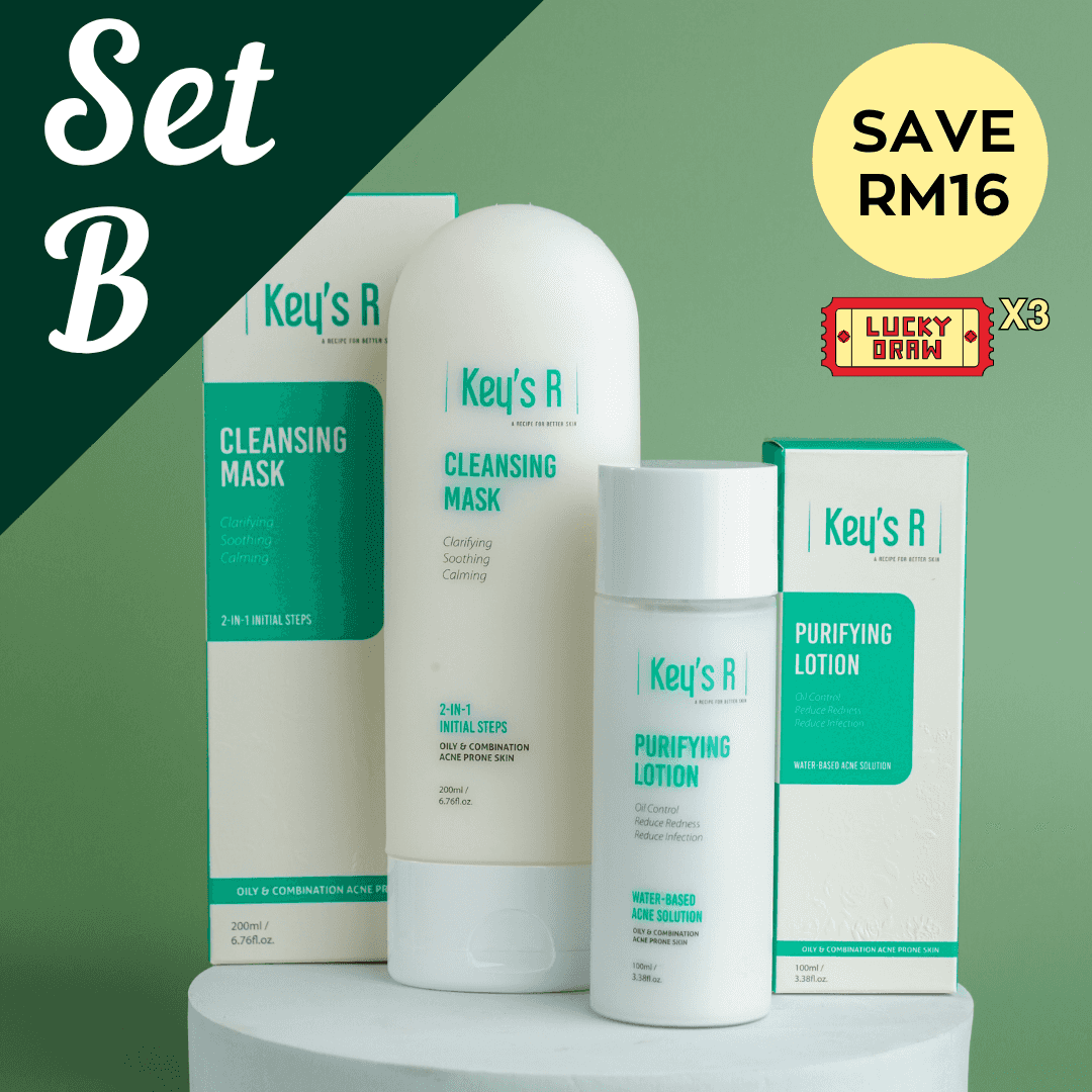 SET B - BASIC ANTI-ACNE 2 STEPS SET (JULY 2026)