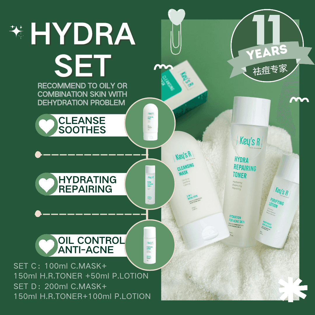 SET C - HYDRA ANTI-ACNE 3 STEPS SET (JULY 2026)  - second image