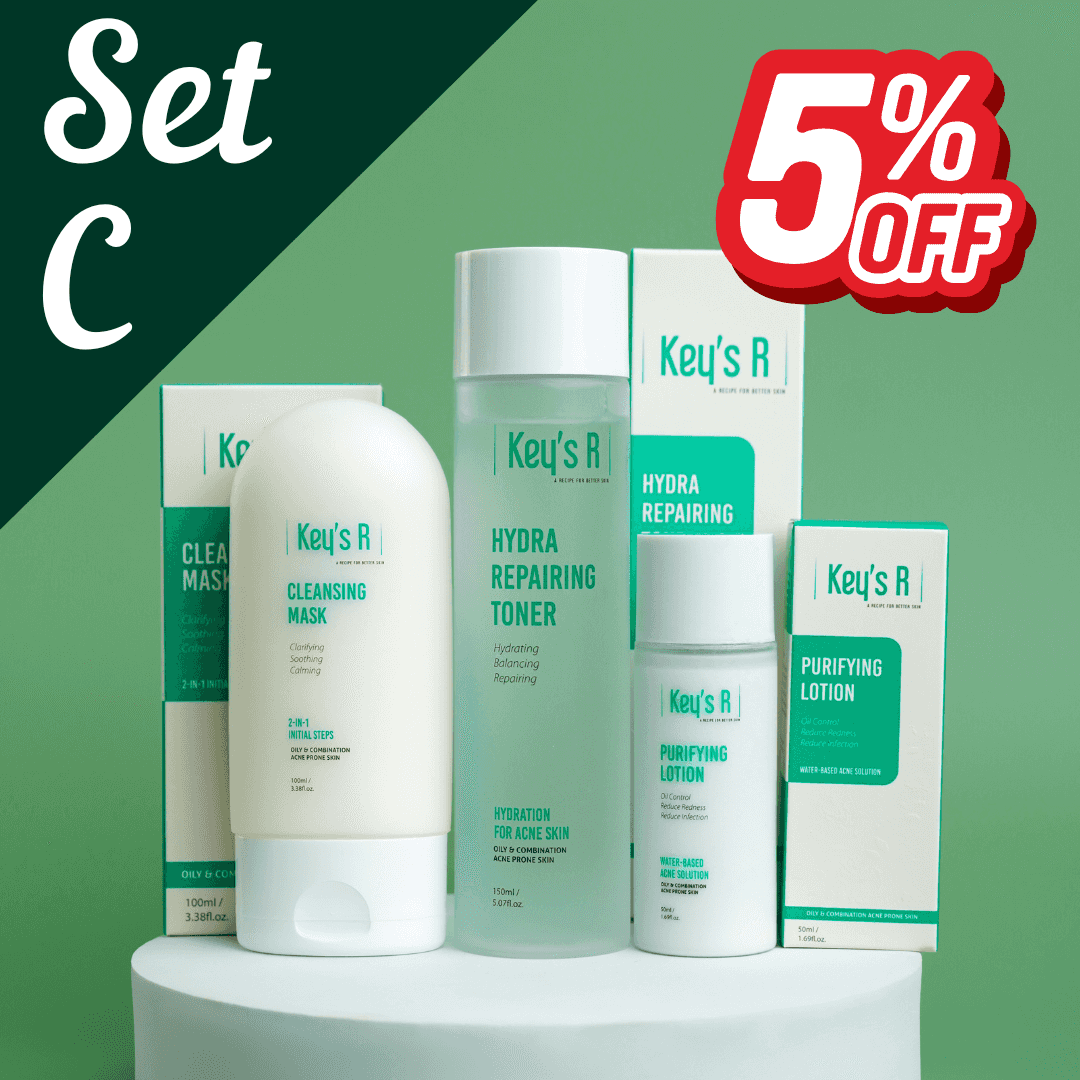SET C - HYDRA ANTI-ACNE 3 STEPS SET (DEC)