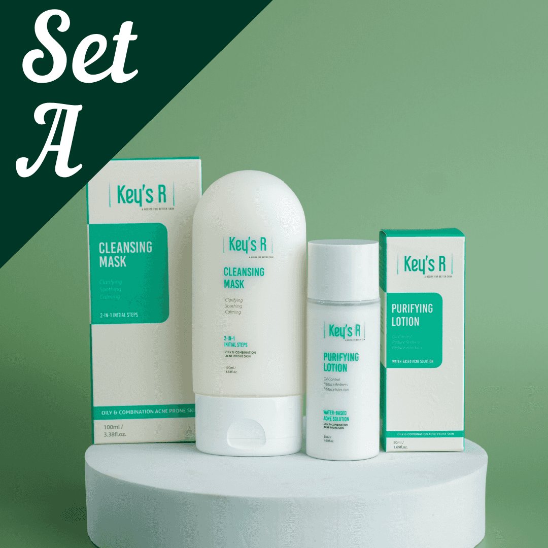 SET A - BASIC ANTI-ACNE 2 STEPS SET (JULY)