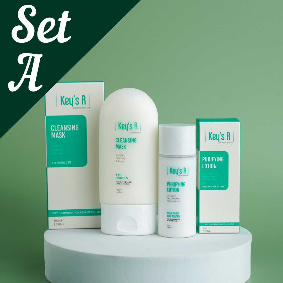 SET A - BASIC ANTI-ACNE 2 STEPS SET