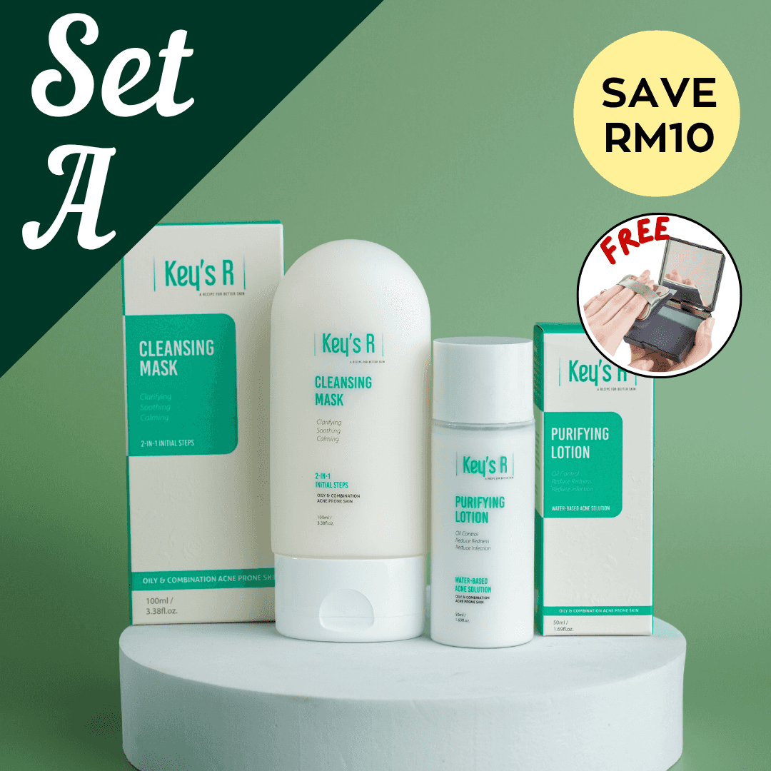 SET A - BASIC ANTI-ACNE 2 STEPS SET ( MAY 2026)