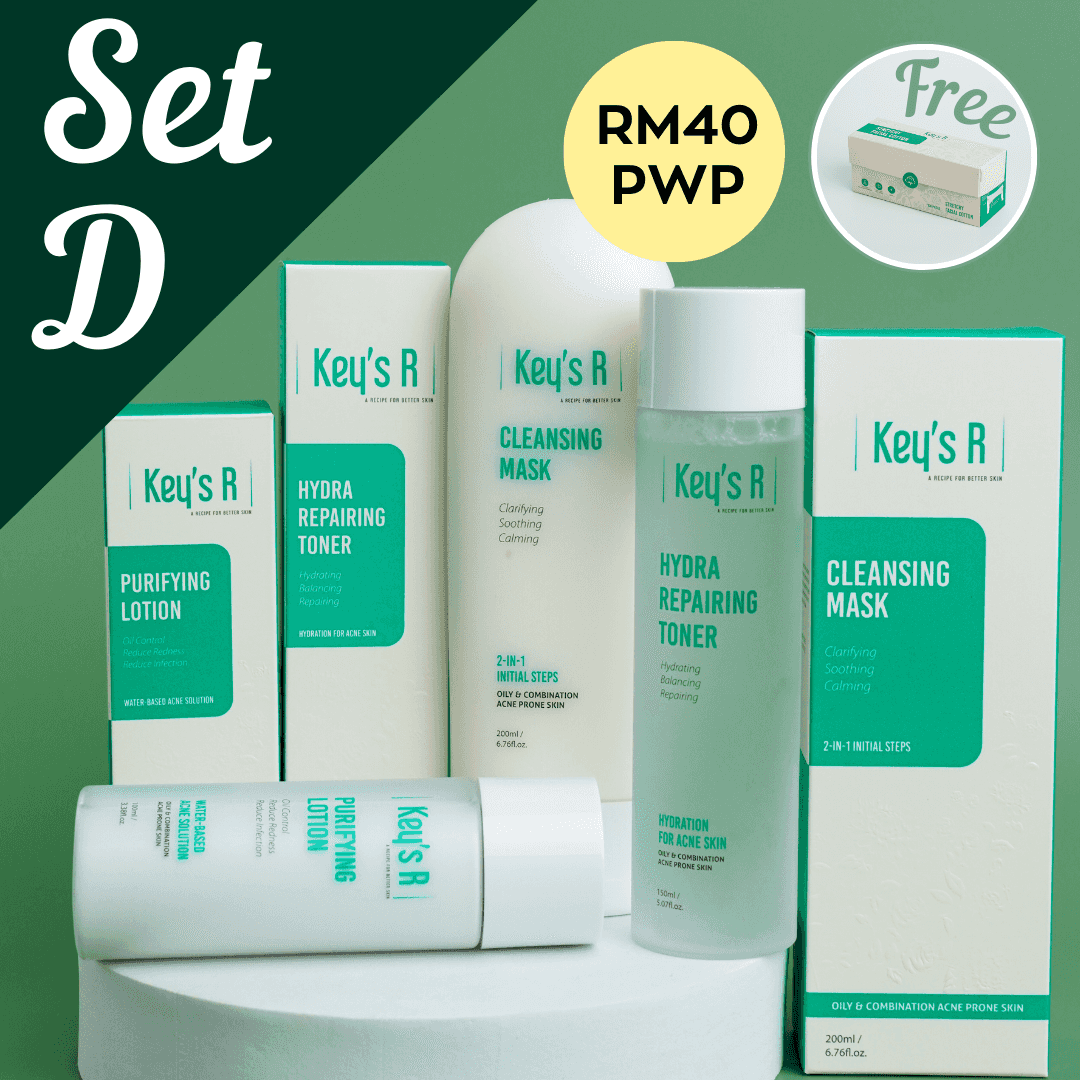 SET D - HYDRA ANTI-ACNE 3 STEPS SET (2026)