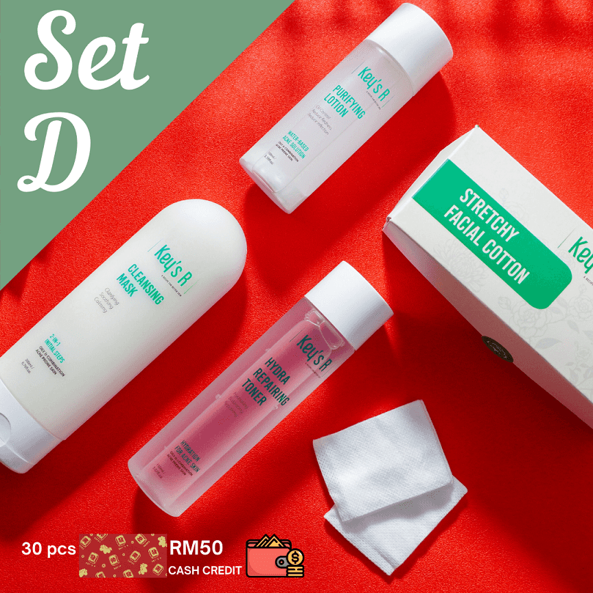 SET D - HYDRA ANTI-ACNE 3 STEPS SET