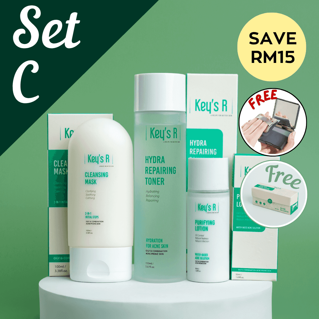 SET C - HYDRA ANTI-ACNE 3 STEPS SET (MAY 2026)