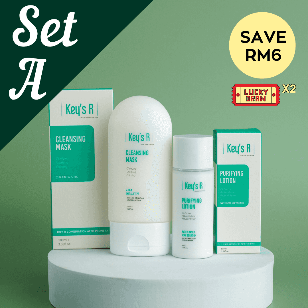 SET A - BASIC ANTI-ACNE 2 STEPS SET ( JULY 2026)