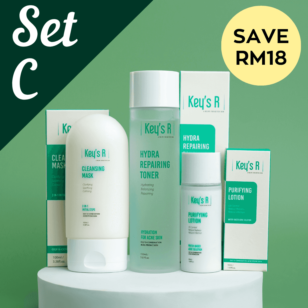 SET C - HYDRA ANTI-ACNE 3 STEPS SET (JUNE)