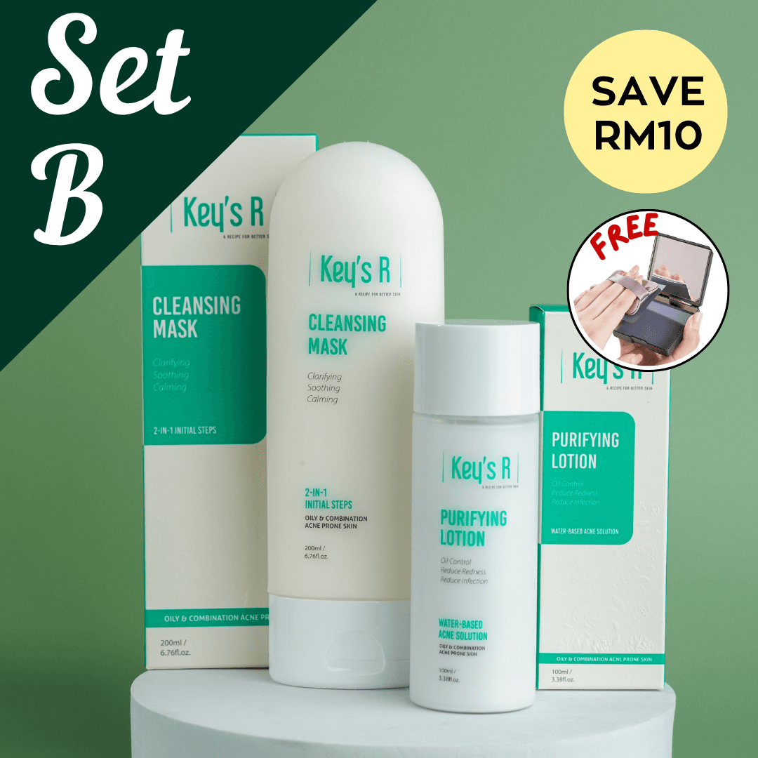 SET B - BASIC ANTI-ACNE 2 STEPS SET (MAY 2026) - Image 1