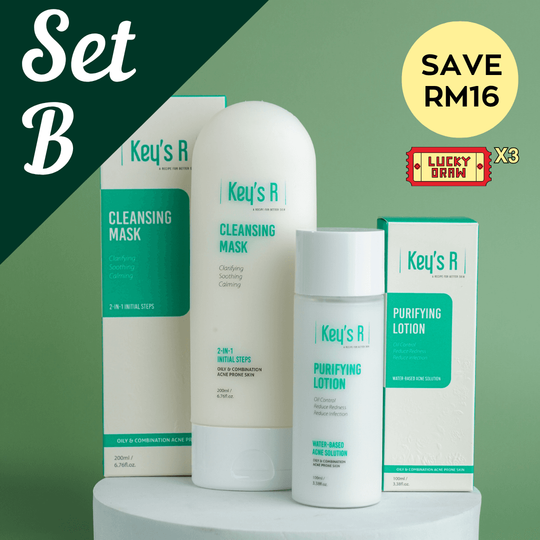 SET B - BASIC ANTI-ACNE 2 STEPS SET (JULY 2026) - Image 1