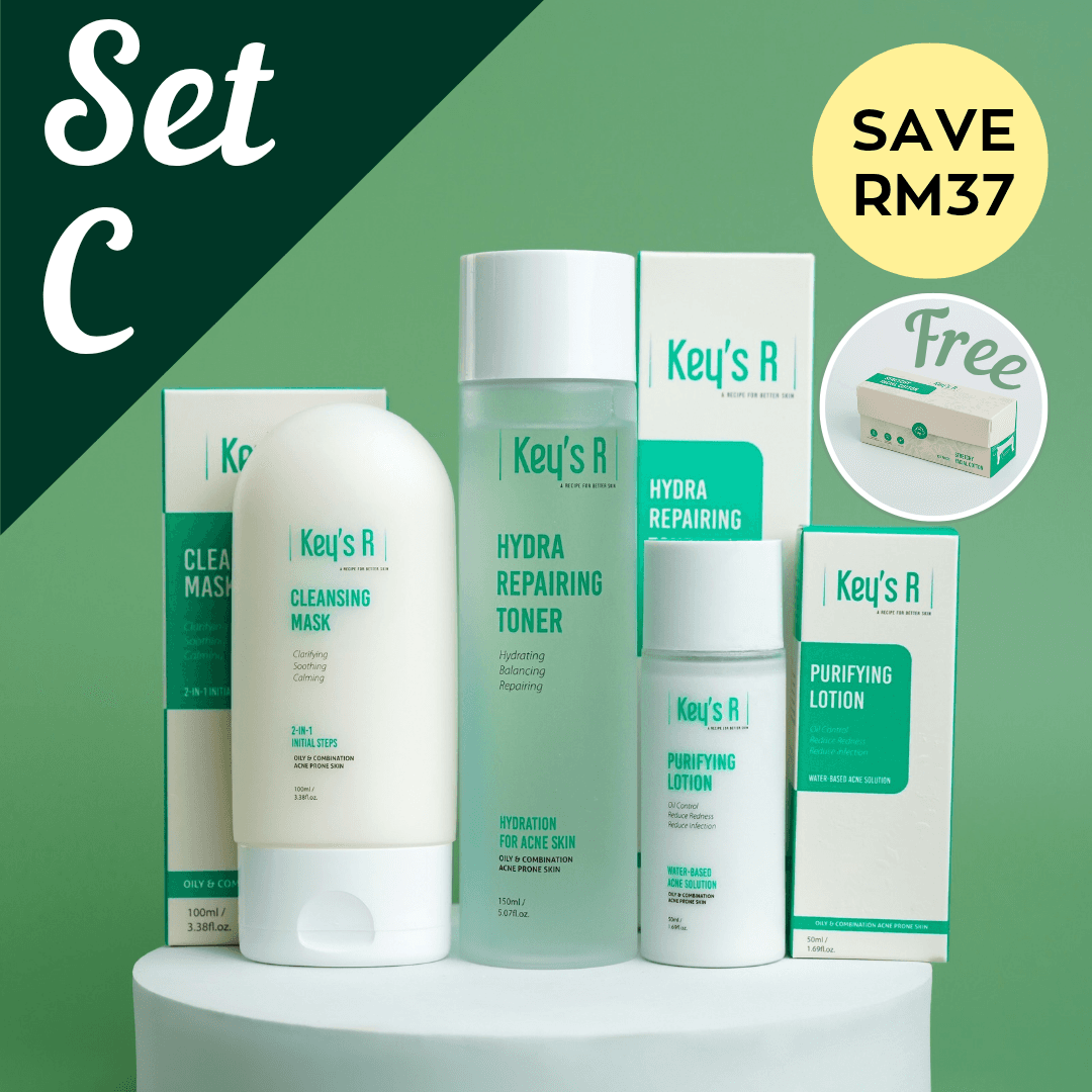 SET C - HYDRA ANTI-ACNE 3 STEPS SET (September 2026)  - Image 1