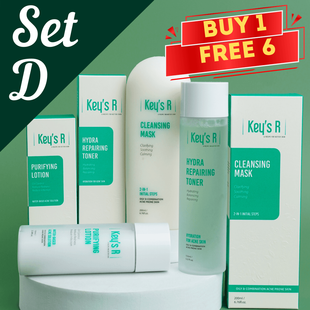 SET D - HYDRA ANTI-ACNE 3 STEPS SET (11TH ANNIVERSARY) - Image 1