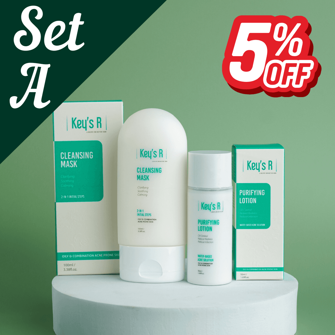 SET A - BASIC ANTI-ACNE 2 STEPS SET (DEC) - Image 1