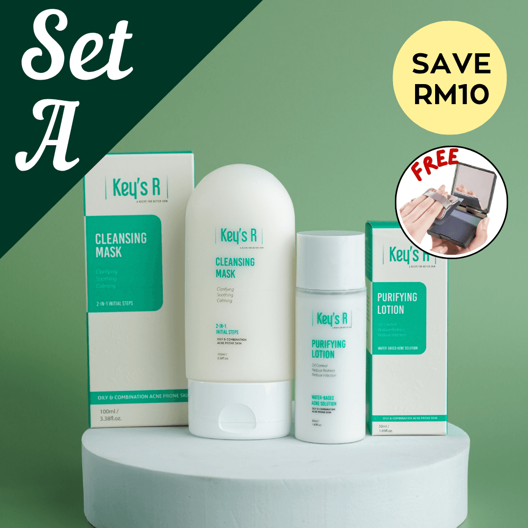 SET A - BASIC ANTI-ACNE 2 STEPS SET ( MAY 2026) - Image 1