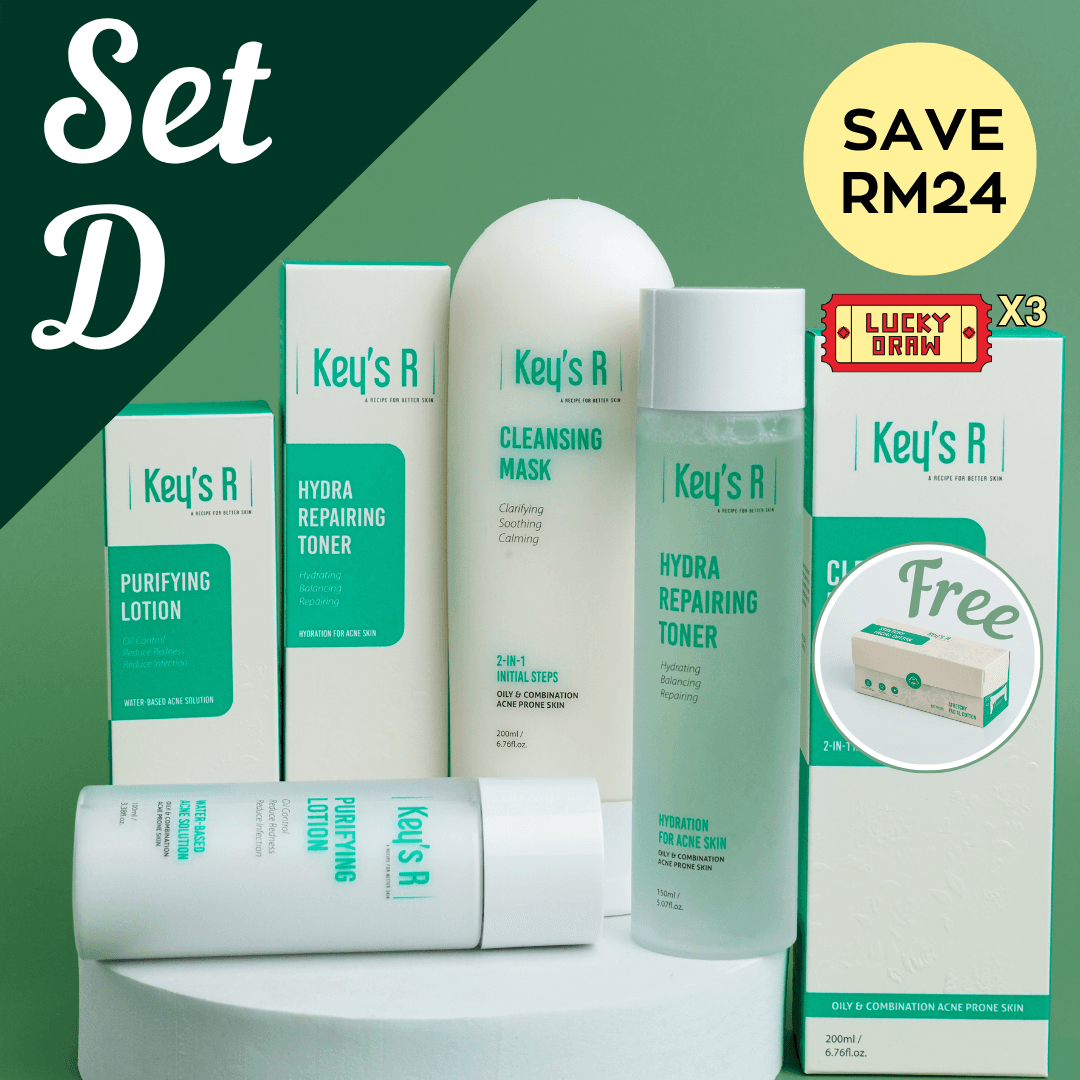 SET D - HYDRA ANTI-ACNE 3 STEPS SET (JULY 2026)  - Image 1