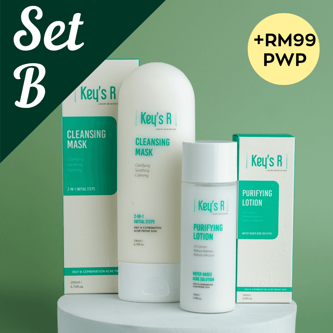 SET B - BASIC ANTI-ACNE 2 STEPS SET (September 2026) - Image 1