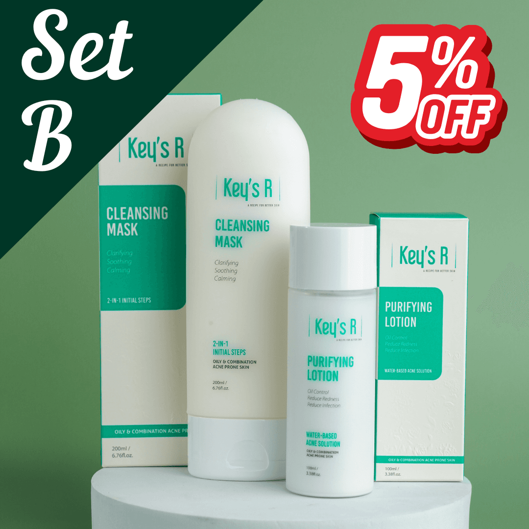 SET B - BASIC ANTI-ACNE 2 STEPS SET (DEC) - Image 1