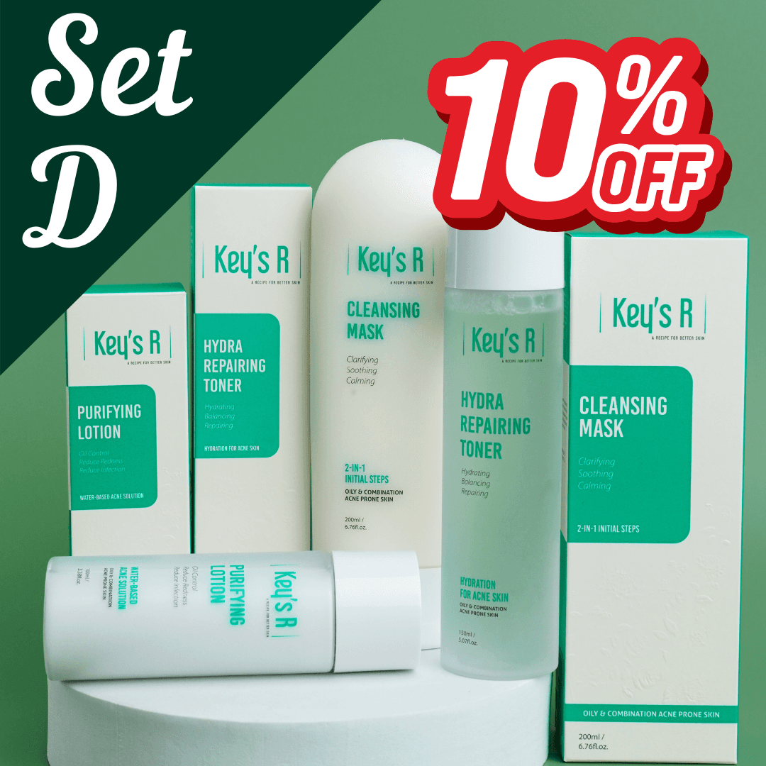 SET D - HYDRA ANTI-ACNE 3 STEPS SET (DEC) - Image 1