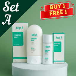 SET A - BASIC ANTI-ACNE 2 STEPS SET (11TH ANNIVERSARY) - Image 1