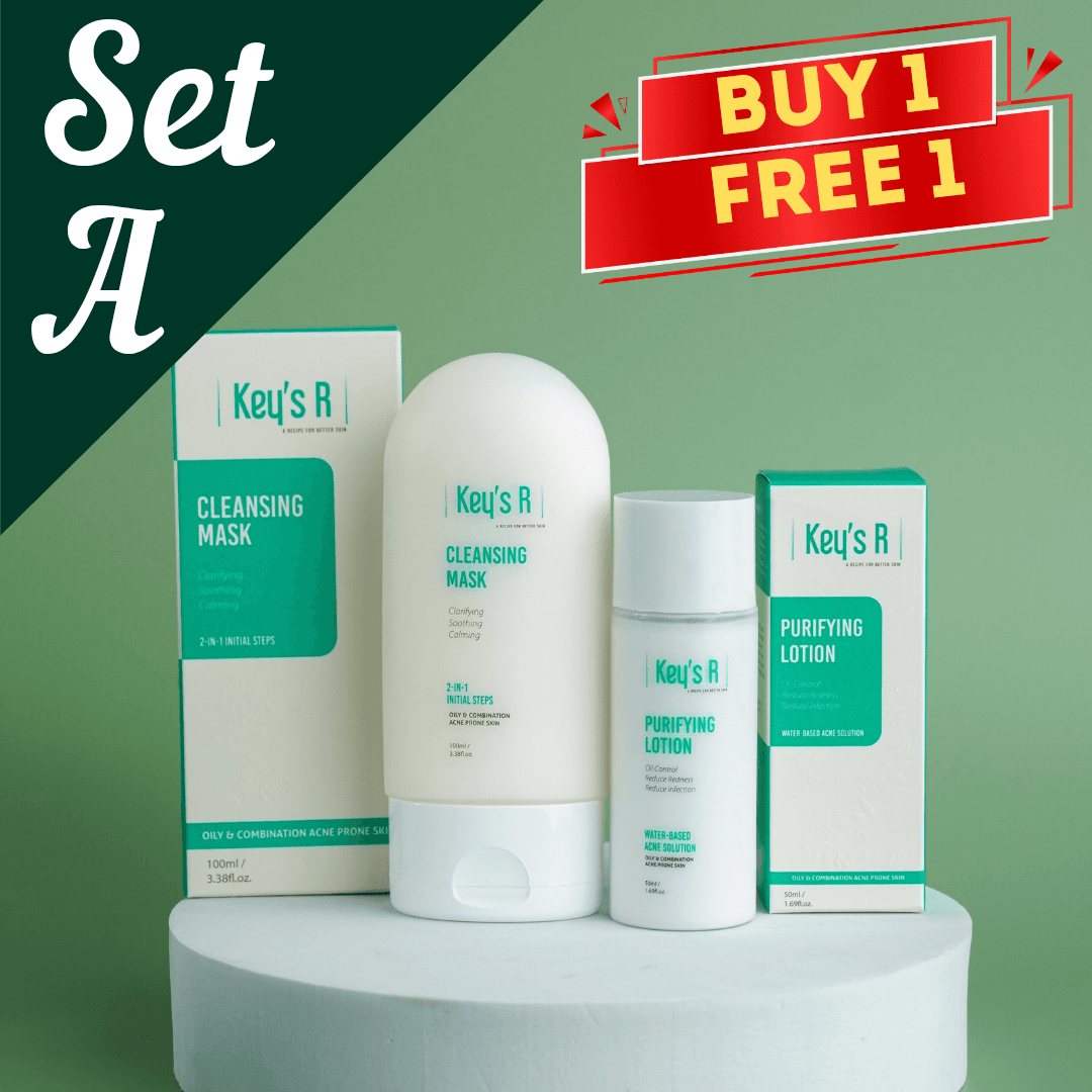 SET A - BASIC ANTI-ACNE 2 STEPS SET (11TH ANNIVERSARY) - Image 1
